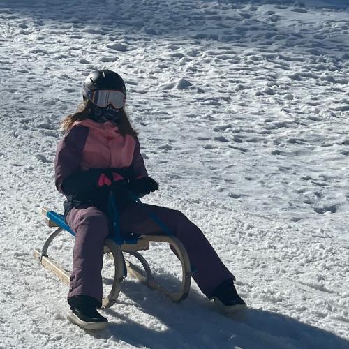 Rodeln Würfelehütte 1. Klassen